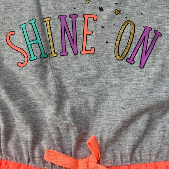 Okie Dokie Short Sleeve Tutu Dress Size 5T - Picture 3 of 6